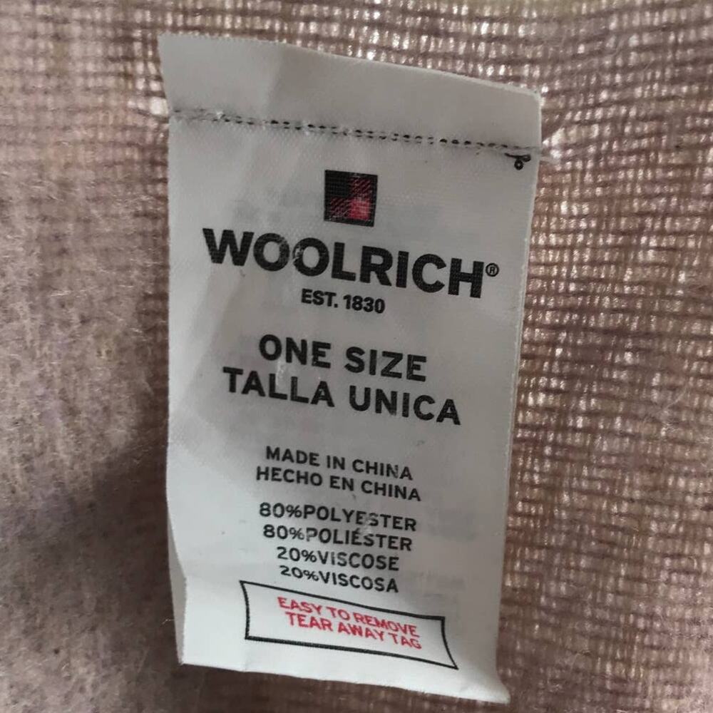 Woolrich Raegan Plaid Cozy Blanket Wrap - Picture 8 of 9
